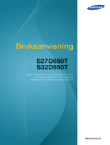 Samsung S32D850T Bruksanvisning