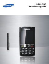 Samsung SGH-I780 Bruksanvisning