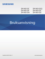 Samsung SM-N910F Bruksanvisning