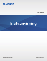 Samsung SM-T835 Bruksanvisning