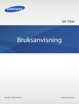 Samsung SM-T800 Bruksanvisning