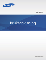 Samsung SM-T535 Bruksanvisning