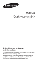 Samsung GT-P7320 Snabbstartsguide