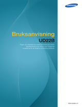 Samsung UD22B Bruksanvisning