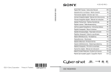 Sony DSC-W550L Användarmanual