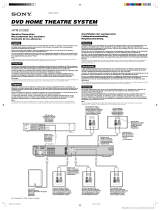 Sony HTR-210SS Installationsguide