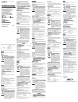 Sony SR-4A4 Användarmanual