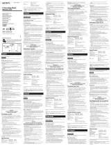 Sony MSH-64 Användarmanual