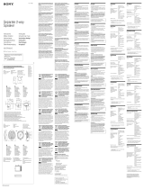 Sony XS-GTX1621S Användarmanual