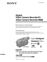 Sony DCR-TRV250E Bruksanvisning