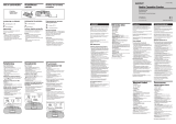 Sony CFS-B21L Bruksanvisning