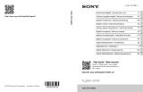 Sony DSC-RX100M5 Bruksanvisning