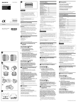 Sony SEL35F18 Bruksanvisning