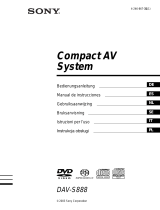 Sony DAV-S888 Bruksanvisning