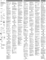 Sony SRF-M55 Bruksanvisning