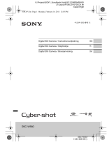 Sony DSC-W560 Bruksanvisning