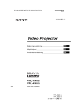 Sony VPL-AW15 Bruksanvisning