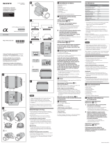 Sony NEX-VG30H Bruksanvisning