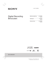 Sony DEV-50V Bruksanvisning