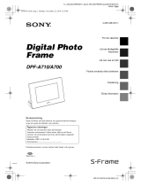 Sony DPF-A710 Bruksanvisning