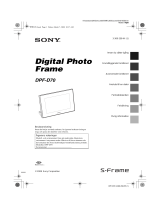 Sony DPF-D70 Bruksanvisning
