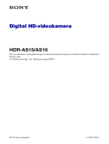 Sony HDR-AS15 Bruksanvisning