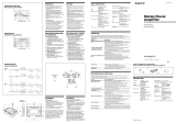 Sony XM-4060GTX Bruksanvisning