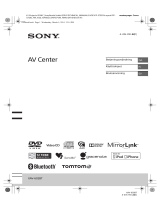 Sony XAV-602BT Bruksanvisning