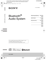 Sony WX-GT90BT Bruksanvisning