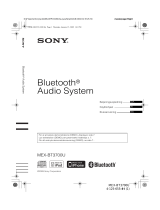 Sony MEX-BT3700U Bruksanvisning