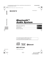 Sony MEX-BT5100 Bruksanvisning