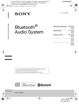 Sony MEX-GS600BT Bruksanvisning