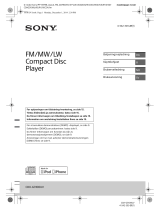 Sony CDX-G3100UV Bruksanvisning