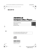 Sony CDX-GT210 Bruksanvisning
