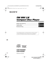 Sony CDX-R3350 Bruksanvisning