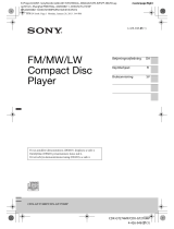 Sony CDX-GT274MP Bruksanvisning
