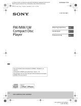 Sony CDX-G2001UI Bruksanvisning
