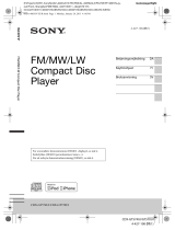 Sony CDX-GT570UI Bruksanvisning