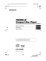 Sony CDX-R35MR Bruksanvisning