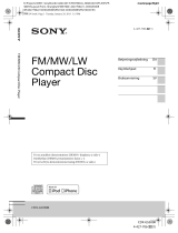 Sony CDX-GS500R Bruksanvisning