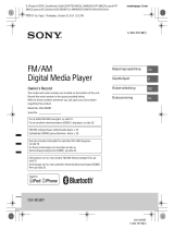 Sony DSX-M50BT Bruksanvisning