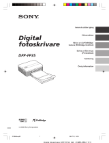 Sony DPP-FP35 Bruksanvisning