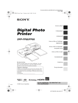 Sony DPP-FP95 Bruksanvisning