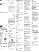 Sony FDR-X3000R Snabbstartsguide