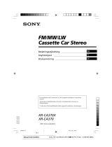 Sony XR-CA370 Bruksanvisning