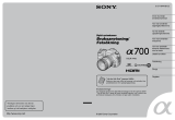 Sony DSLR-A700Z Bruksanvisning