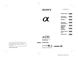 Sony DSLR-A230 Bruksanvisning