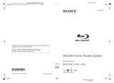 Sony BDV-E300 Bruksanvisning