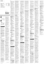 Sony WI-C400 Referens guide