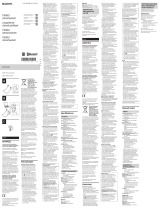 Sony MDR-XB50BS Snabbstartsguide